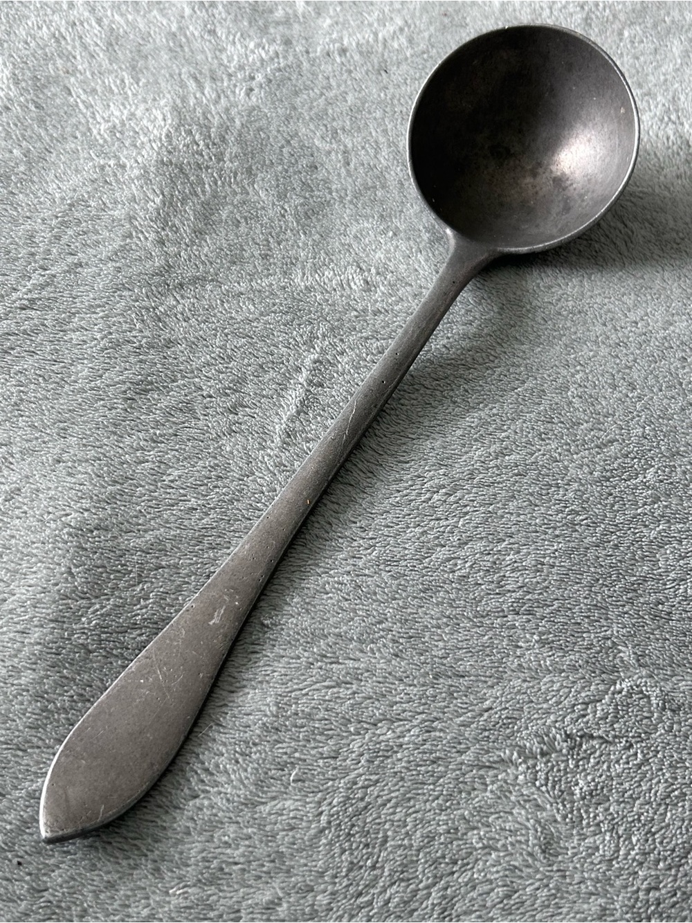 Vintage Pewter Serving Ladle